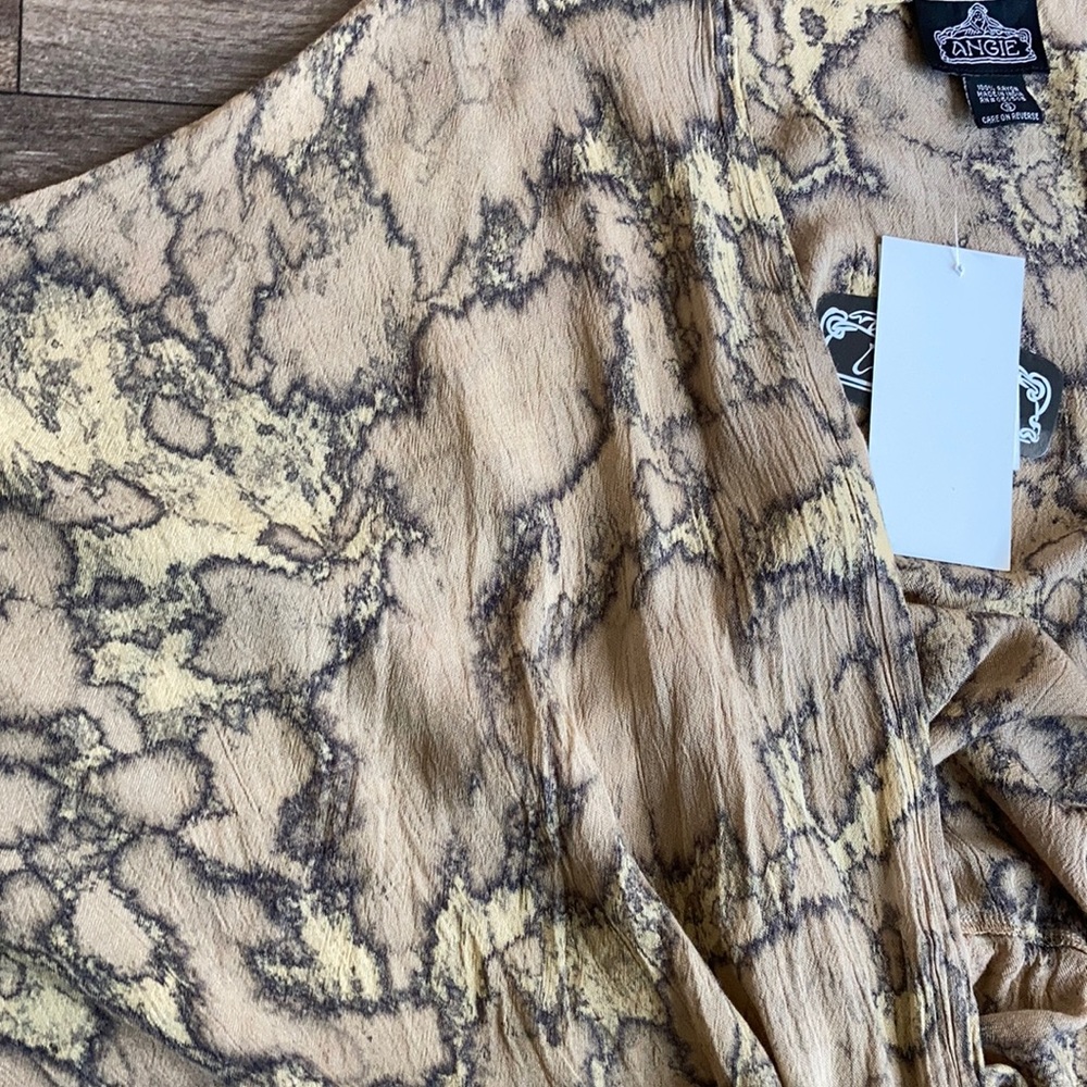 Last One! NWT Tie Dye Kimono Angie Boho Festival S - Picture 9 of 10